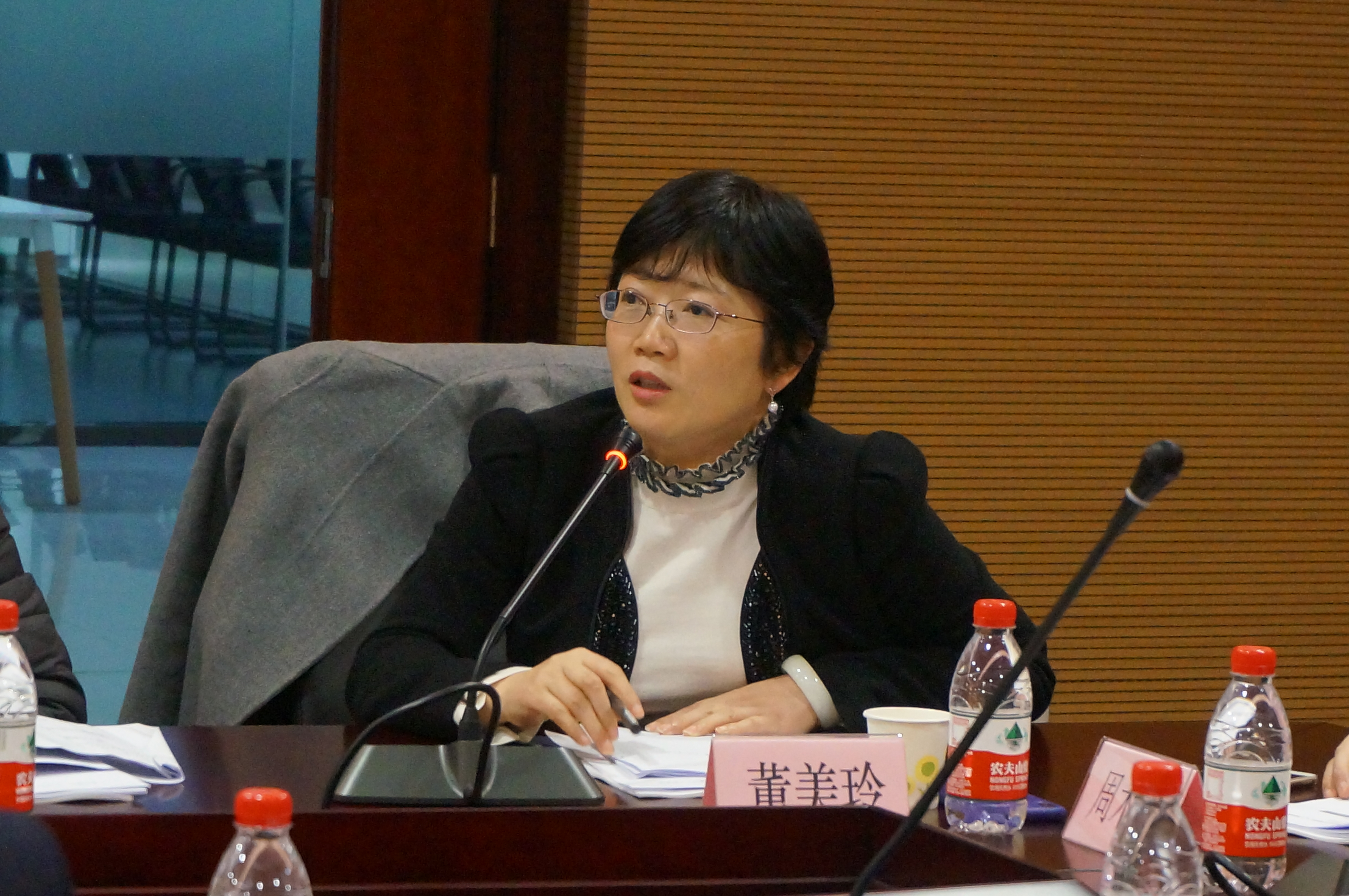 董美玲副经理致辞